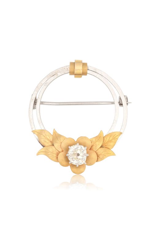 Diamond Brooch
