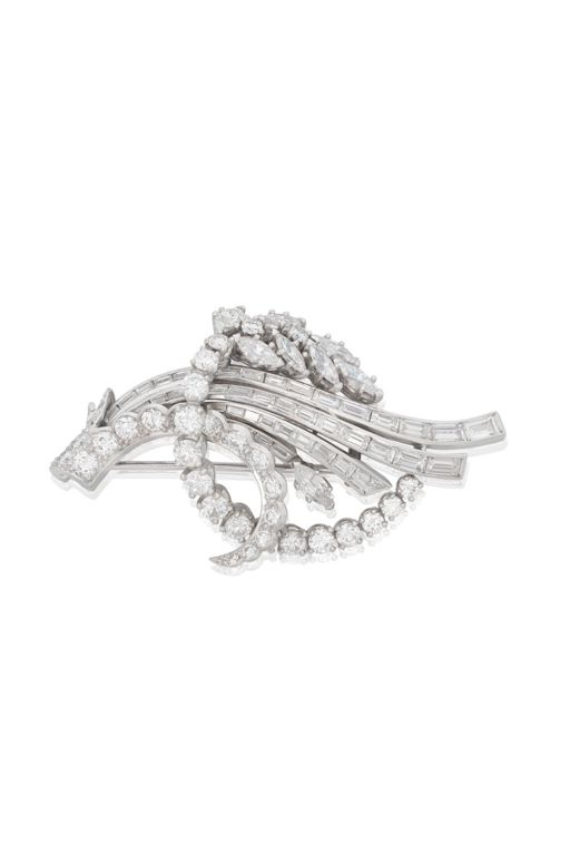 Diamond Brooch