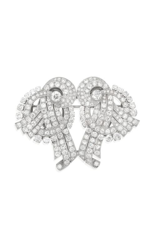 Diamond Brooch