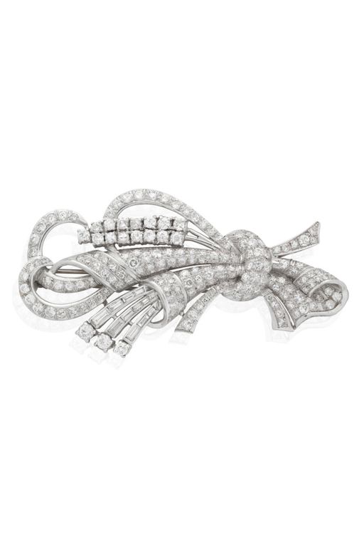 Diamond Brooch