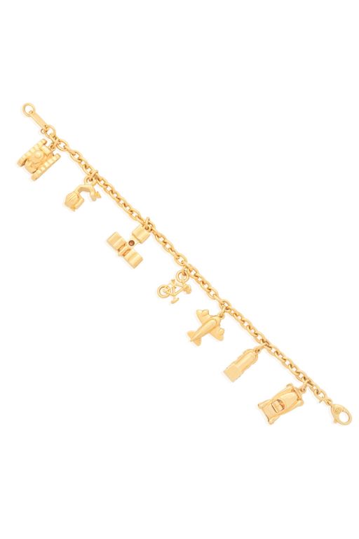 Gold Charm Bracelet