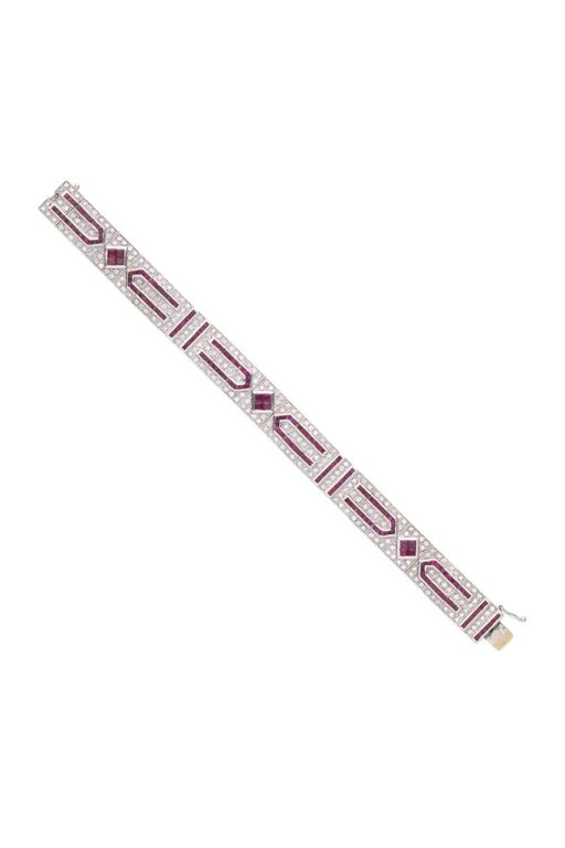 Ruby and Diamond Bracelet