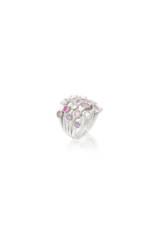 18k Gold Sapphire and Diamond Ring