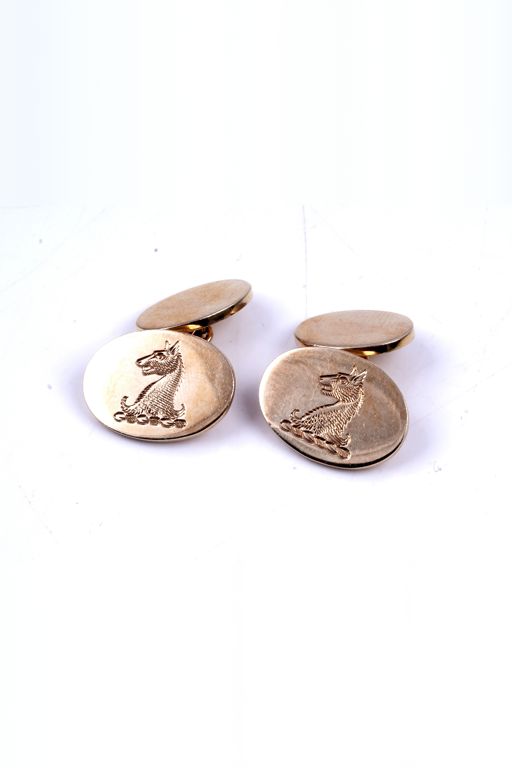 14k Gold Cufflinks