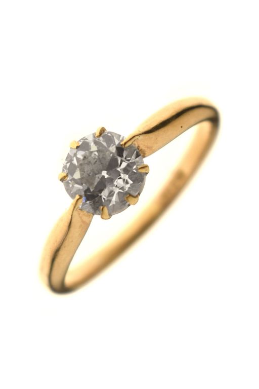 18k Gold Diamond Ring