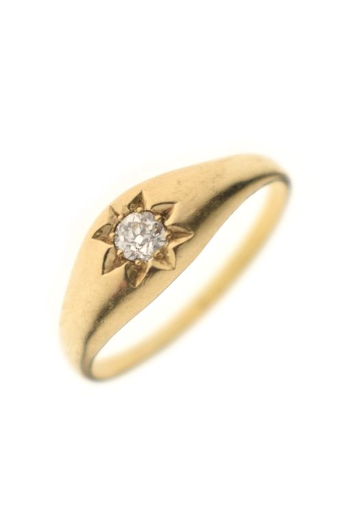 18k Gold Diamond Ring