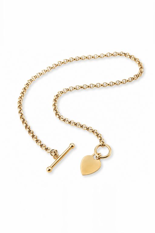 9k Gold Chain Necklace