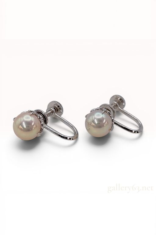 Sterling Silver Pearl Earrings