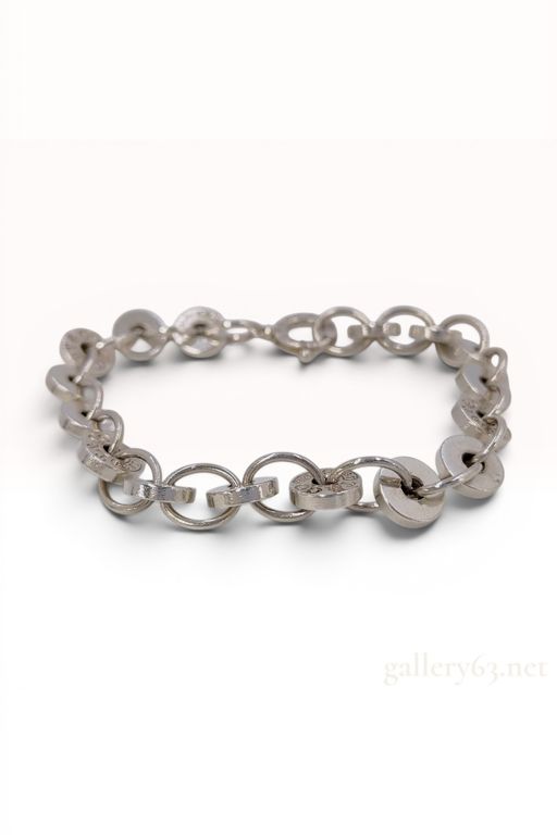 Sterling Silver Link Bracelet