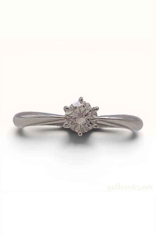 Platinum Diamond Solitaire Ring