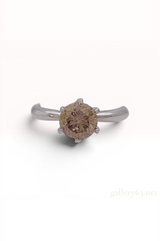 Platinum Diamond Solitaire Ring