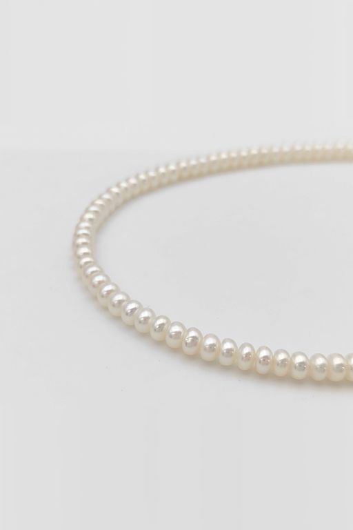 Pearl Necklace With 18k Yellow Gold Clasp