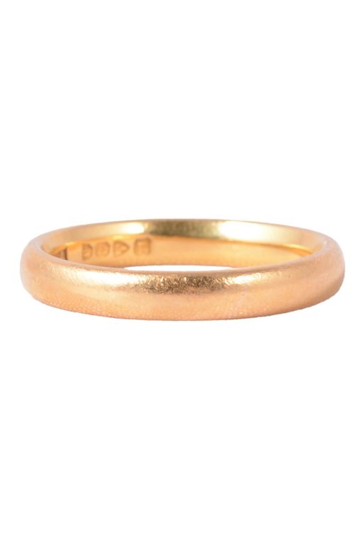 22k Gold Wedding Band