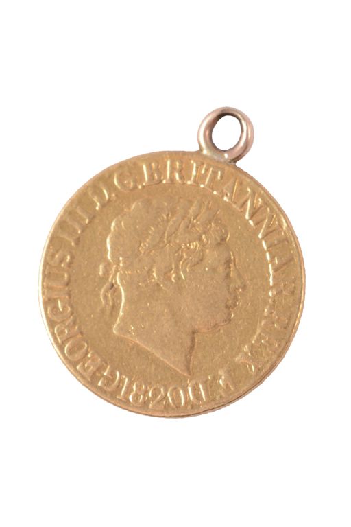 Gold Coin Pendant