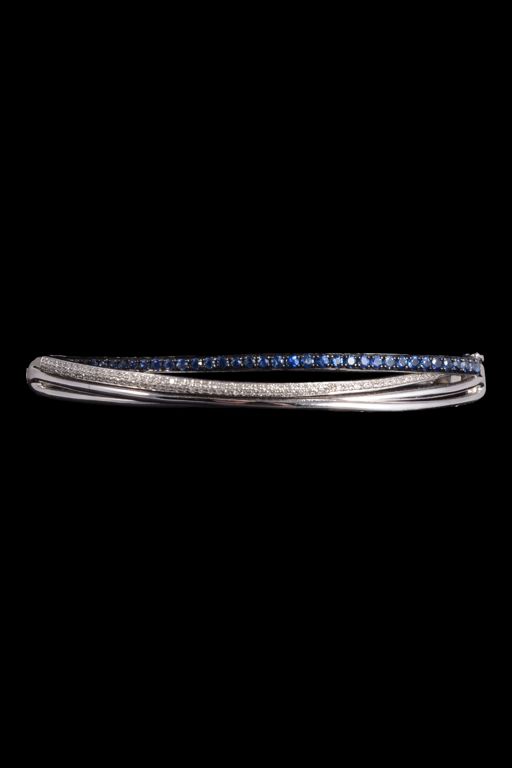 Sapphire and Diamond Bracelet