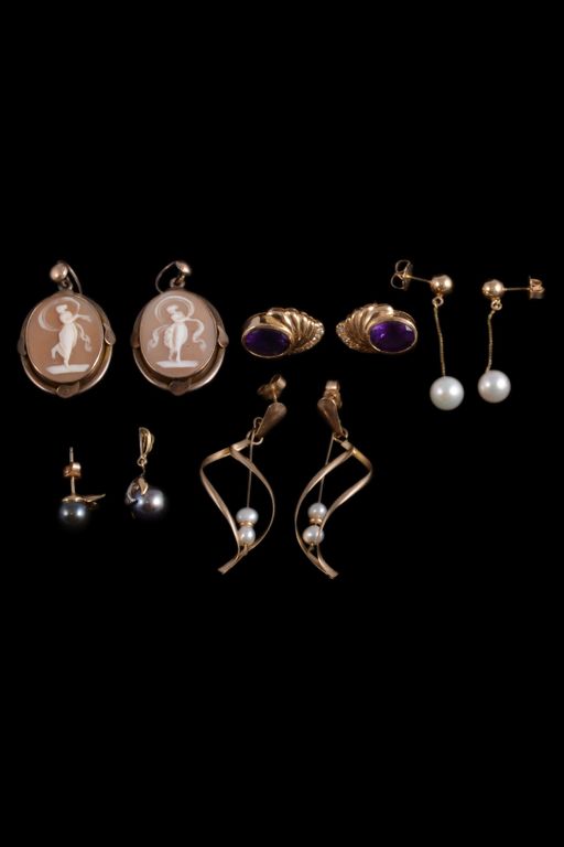 Multi-Gem Jewelry Set