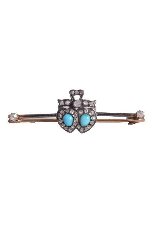 Gemstone Brooch