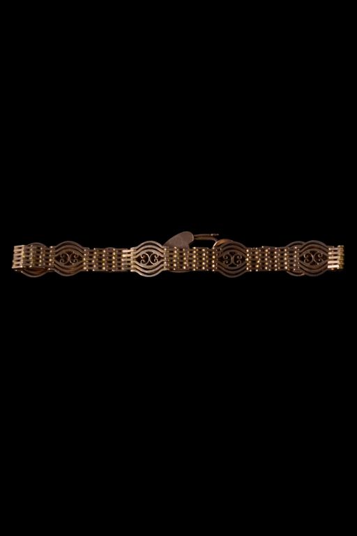 Yellow Metal Bracelet