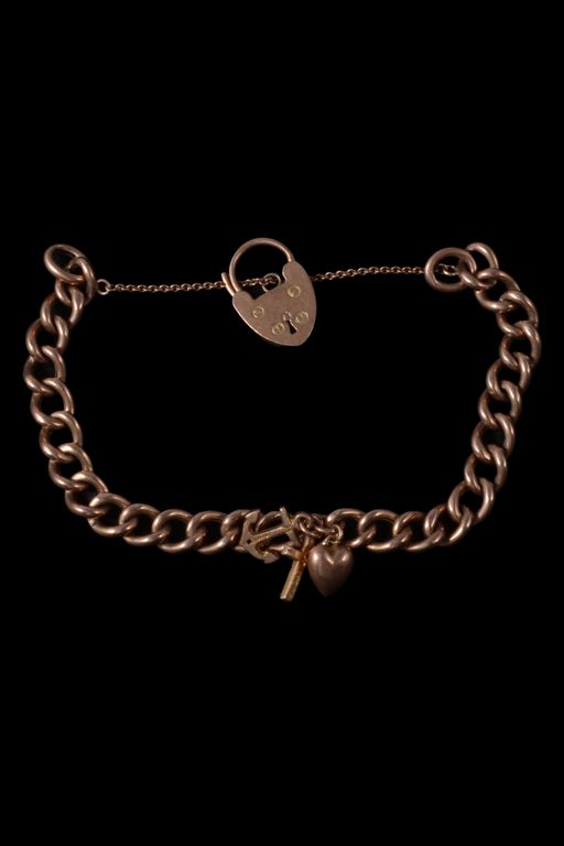 9k Gold Charm Bracelet