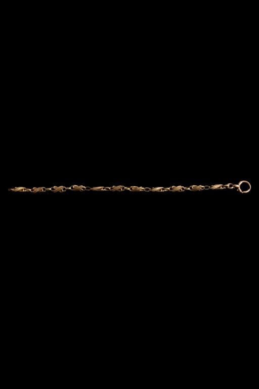 Yellow and Rose Metal Bracelet