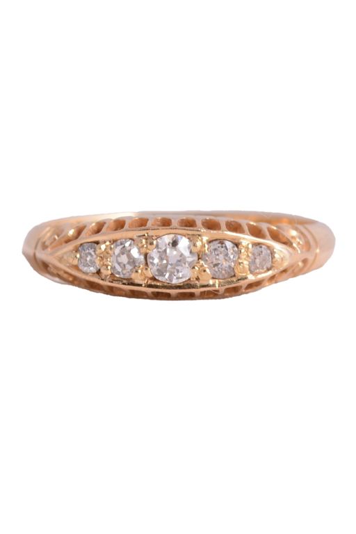 18k Gold Diamond Ring