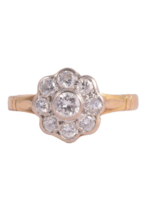18k Gold Diamond Ring