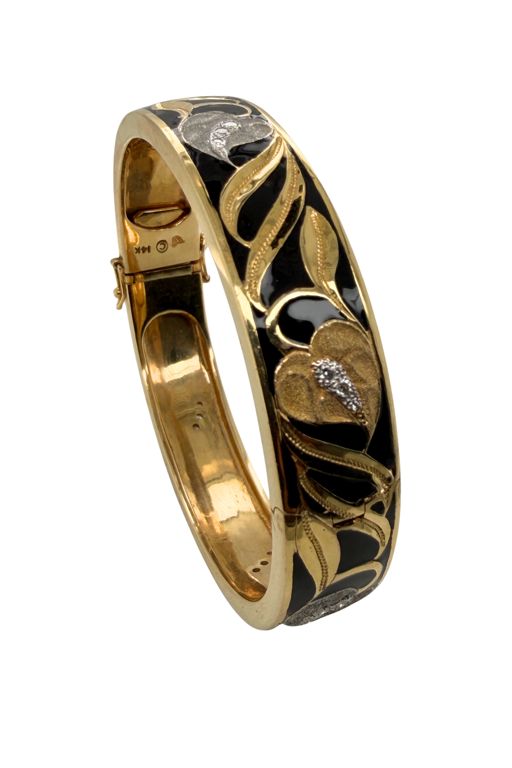 14k Gold Diamond Bracelet