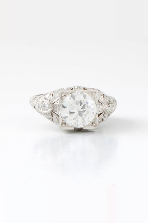 Platinum Diamond Ring