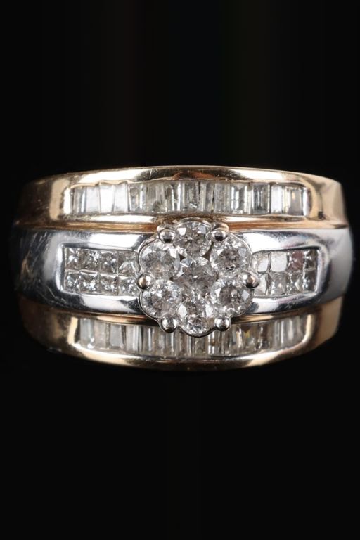 14k Gold Diamond Ring