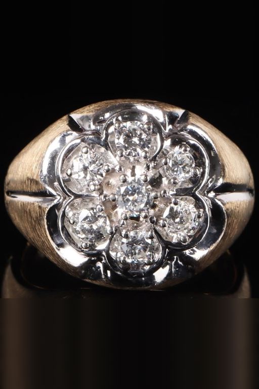 14k Yellow Gold Diamond Ring