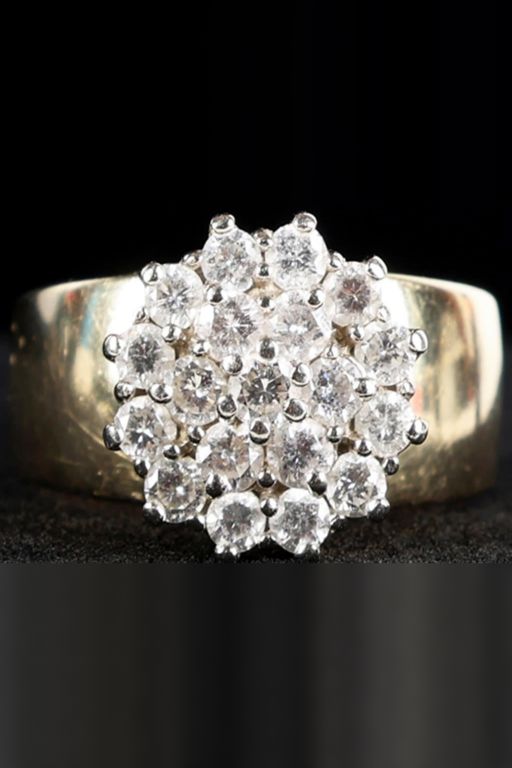 14k Gold Diamond Ring