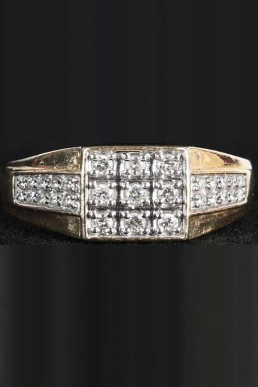14k Gold Diamond Ring