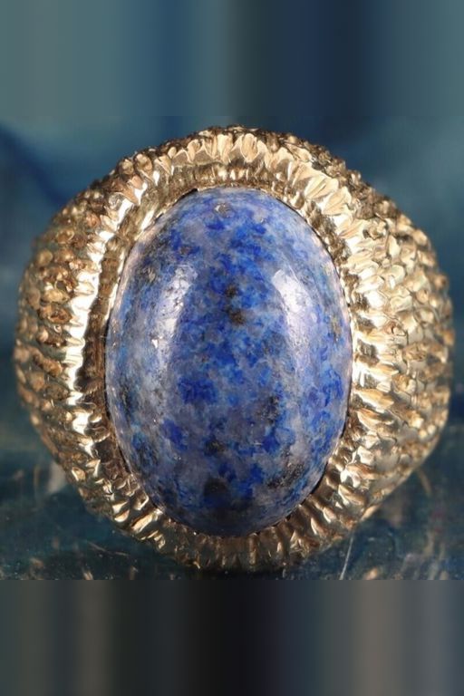 14k Gold Sodalite Ring