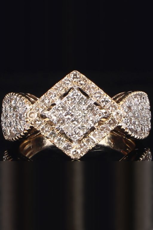10k Yellow Gold Diamond Ring