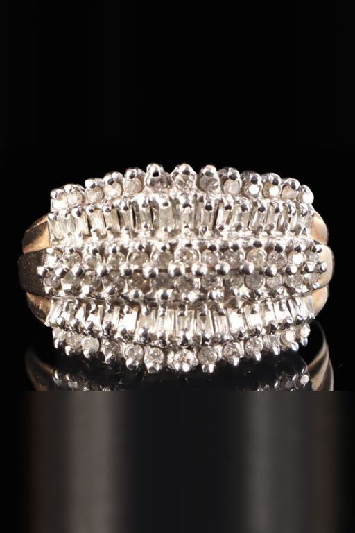 10k Gold Diamond Ring