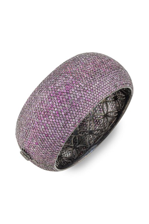 Silver Sapphire Bracelet