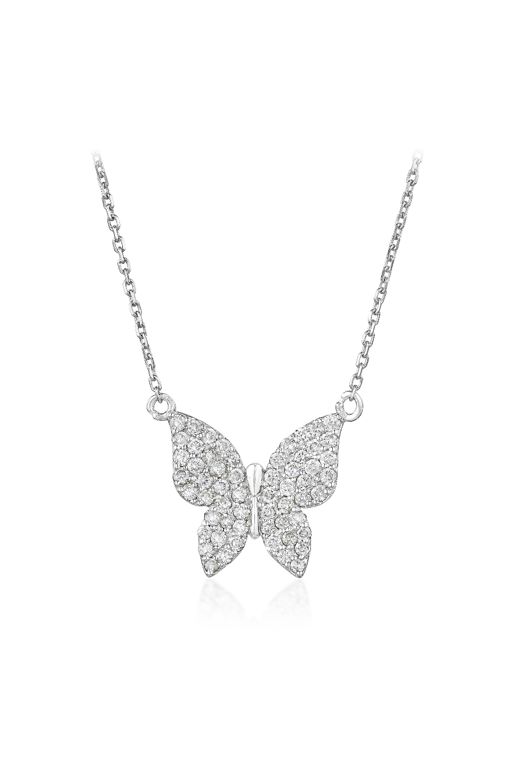 14k Gold Diamond Pendant Necklace
