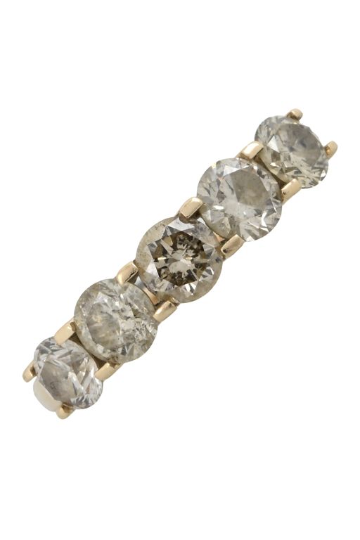 14k Yellow Gold Diamond Ring