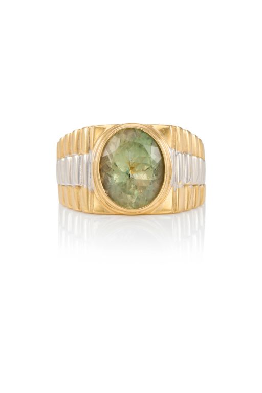 14k Gold Beryl Ring