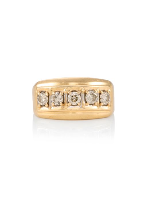 14k Gold Diamond Ring