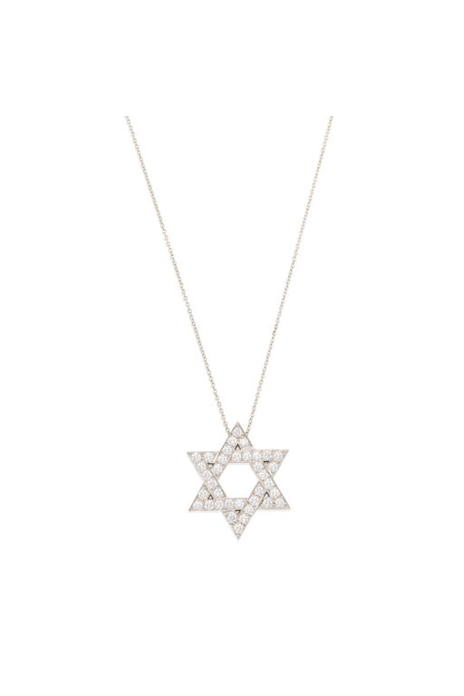 Platinum Diamond Pendant Necklace
