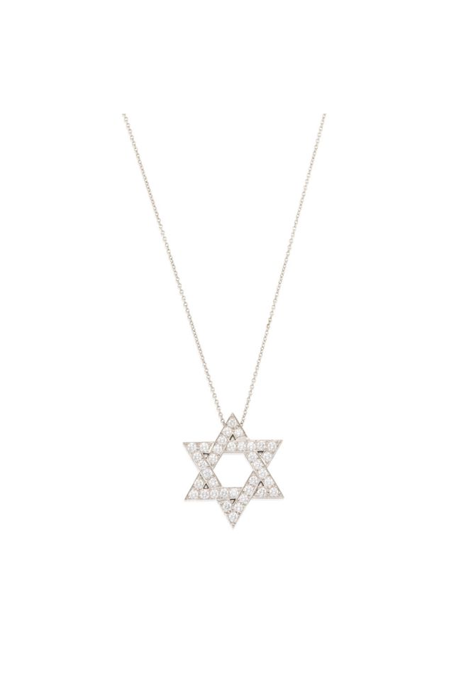 Platinum Diamond Pendant Necklace