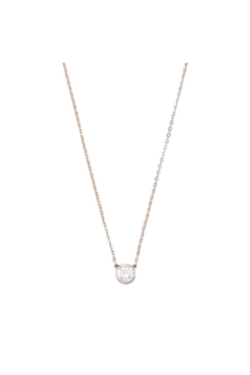 Platinum Diamond Pendant Necklace