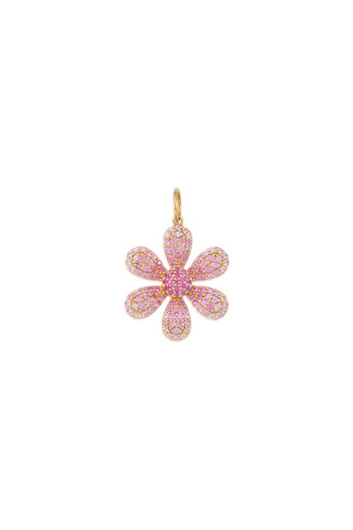 14k Gold Sapphire Pendant