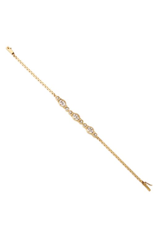 14k Gold Diamond Bracelet