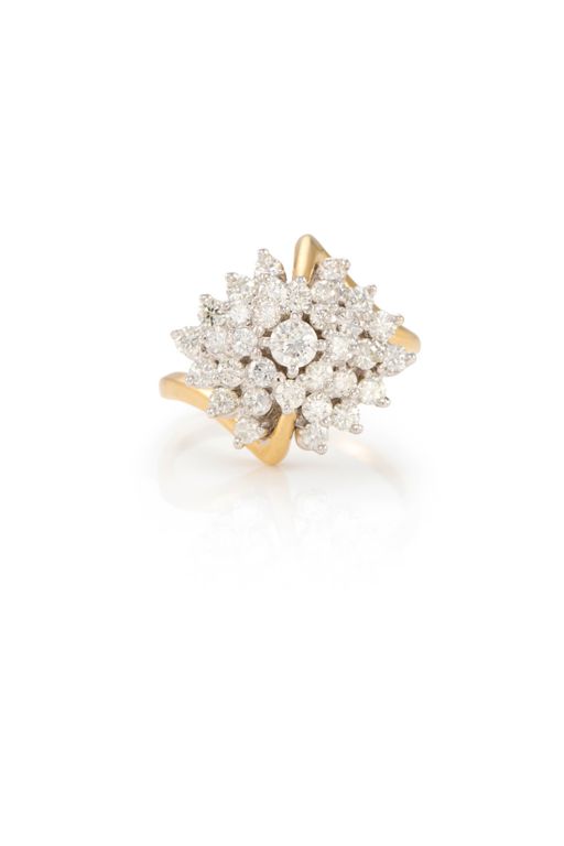 14k Gold Diamond Ring