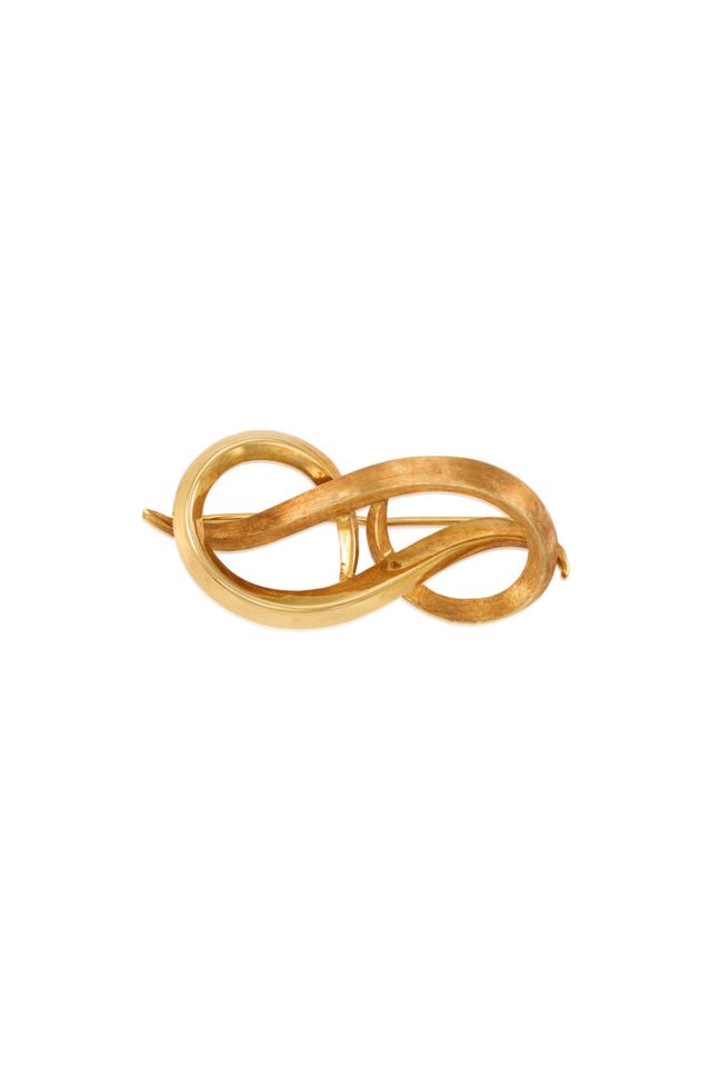 18k Gold Brooch