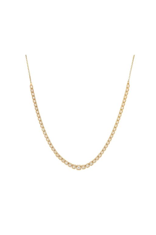 14k Gold Diamond Necklace