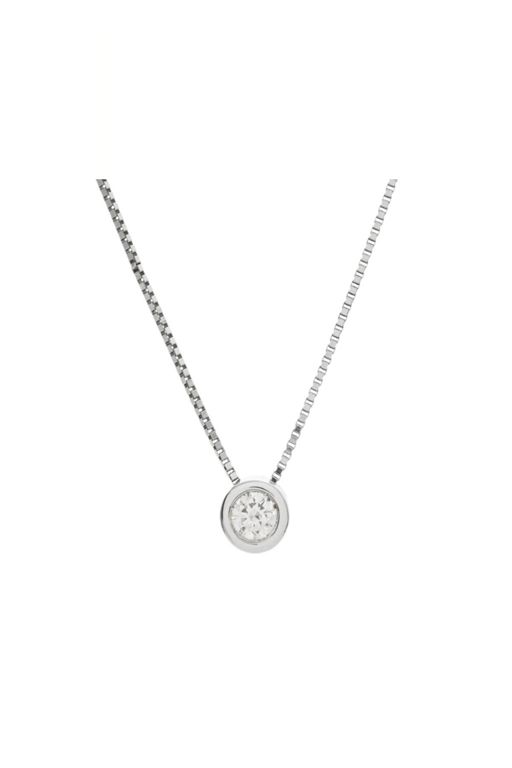 14k Gold Diamond Pendant Necklace