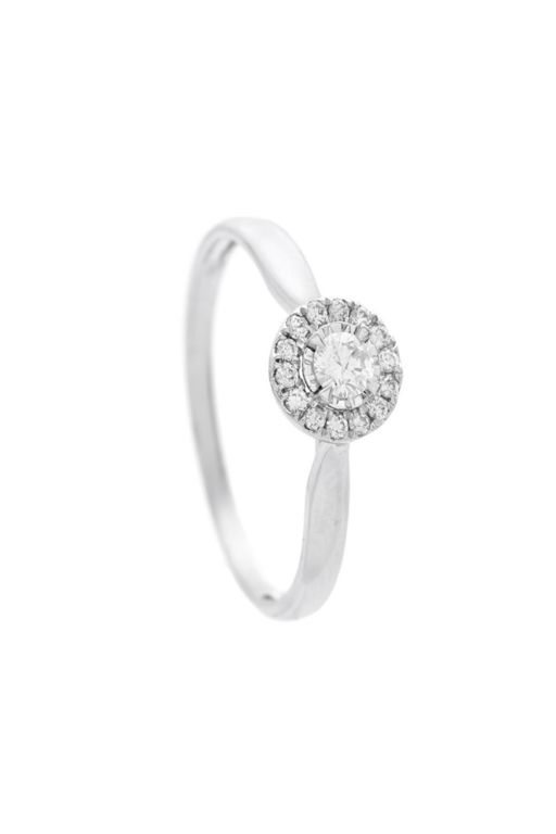 18k Gold Diamond Ring